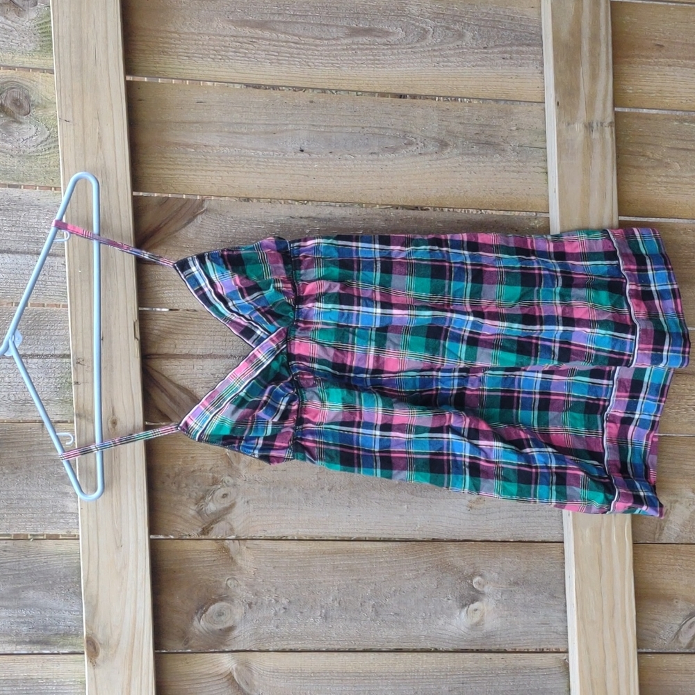 Victoria's Secret Plaid Baby Doll Nightie